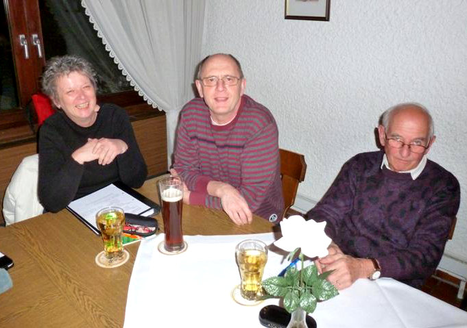 Ingeborg, Manfred und
                        Winfried